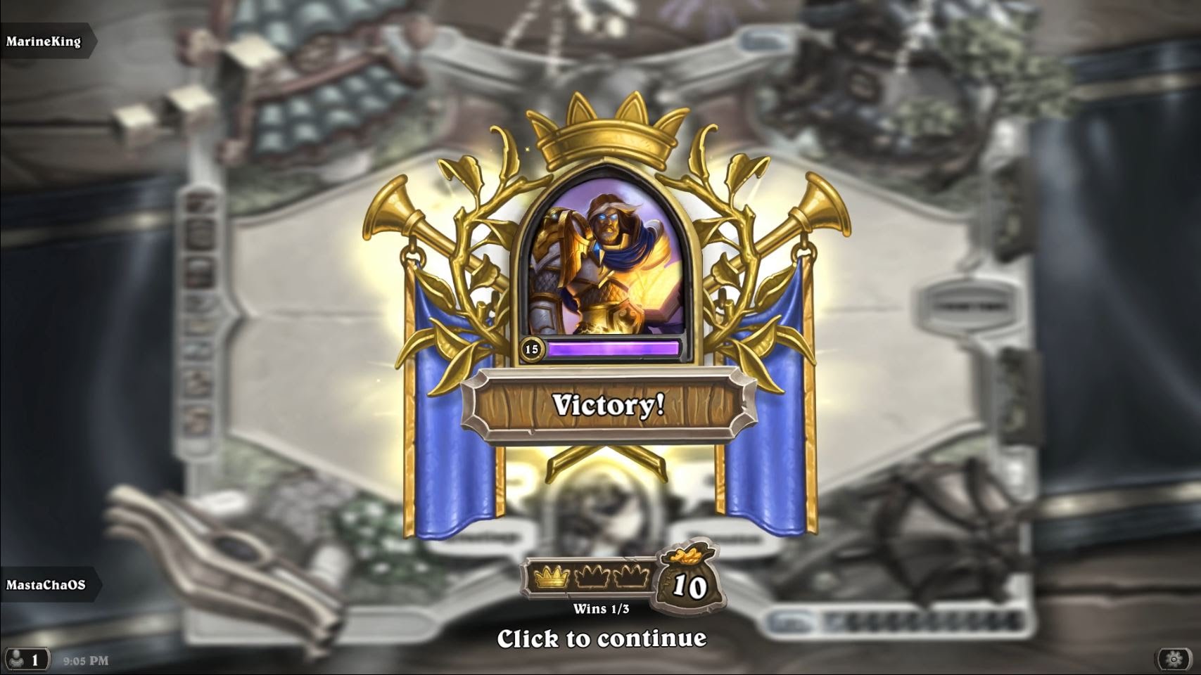 Hearthstone – from a bad starting hand to victory
